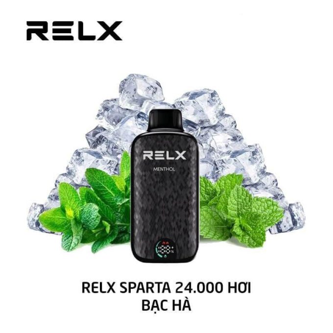 正品悦刻大黑盒斯巴达 RELX Sparta 24000口一次性电子烟-大容量混合果味/智能液晶显示屏 - 图片 5