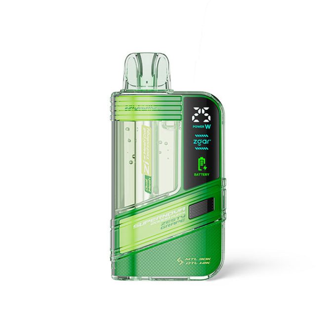 正品冰熊Zgar Supernova 20000口一次性电子烟-可视化烟仓/LED显示屏/可调节火力烟阻 - 图片 20