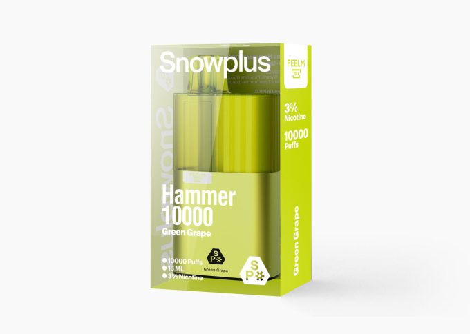 雪加大板砖Snowplus Hammer 10000口 正品海外版 一次性16ml大容量-多口味可选 - 图片 14