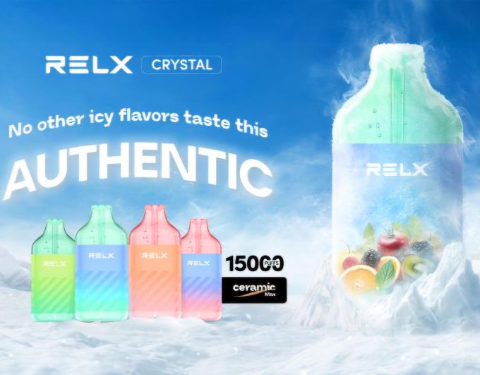 正品悦刻水晶系列 RELX Crystal 15000口一次性电子烟-可视化油仓/经典口味 - 图片 2