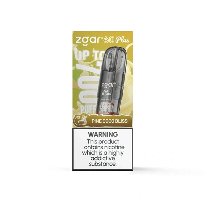 6盒正品冰熊Zgar 6.0 PLUS超大容量3.5ML 烟弹优惠套装(悦刻4/5/6/7代杆通用) 三种口味任选 - 图片 18