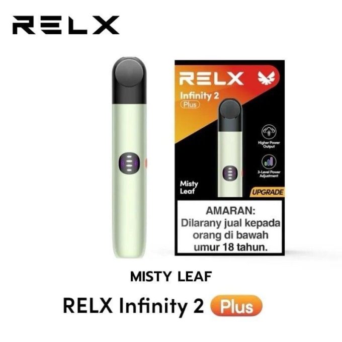 悦刻Relx 原装正品无限2(RELX Infinity2 plus) plus七代杆 绿色(MISTY LEAF) 海外版（四五六代烟弹通用） - 图片 3