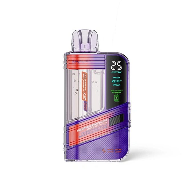 正品冰熊Zgar Supernova 20000口一次性电子烟-可视化烟仓/LED显示屏/可调节火力烟阻 - 图片 12