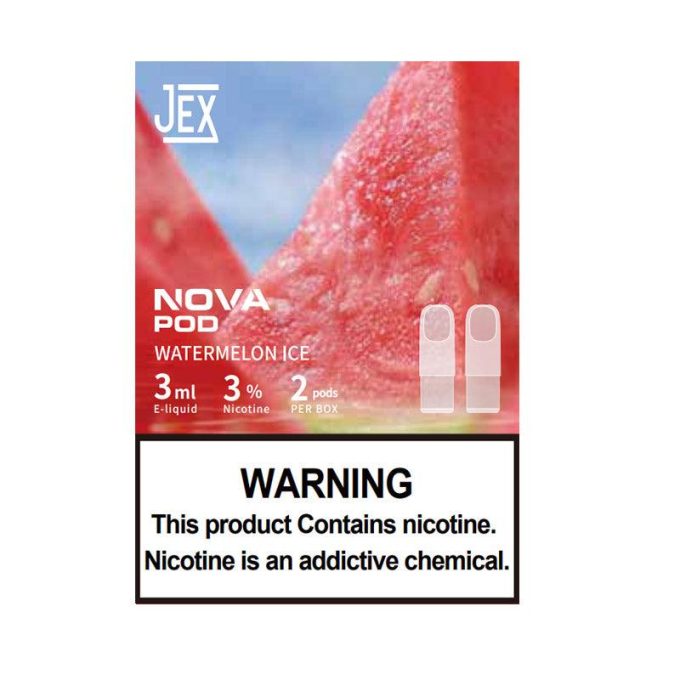 极星正品通配弹JEX NOVA POD两颗装(3mlx2)-极星适配四五六七代烟杆