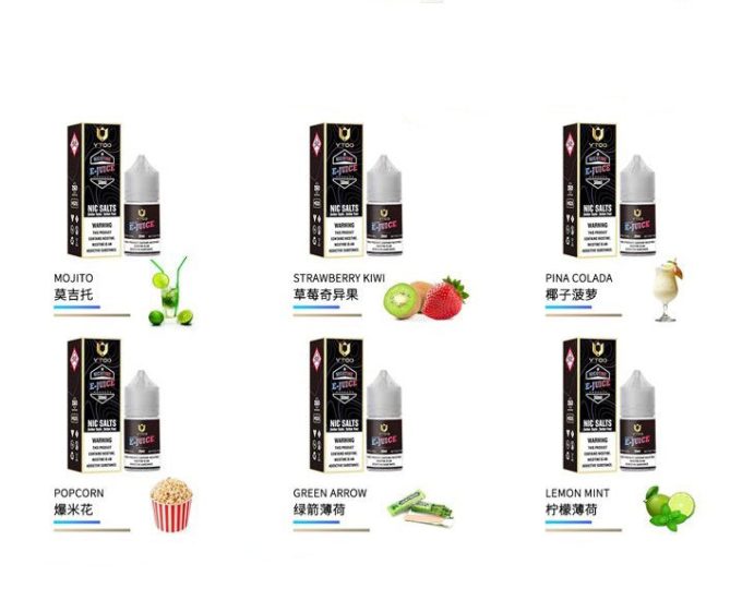 原装YTOO悦拓尼古丁盐烟油30ml-多口味可选 - 图片 6