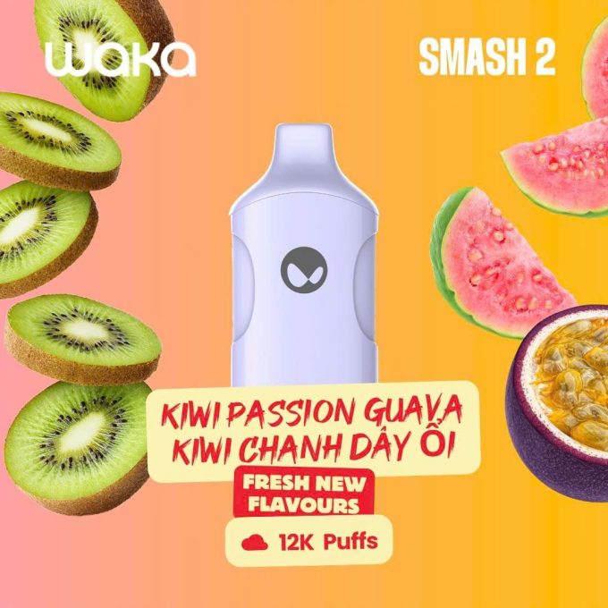 悦刻 WAKA Smash 2 一次性电子烟-12000口-多口味可选 - 图片 8