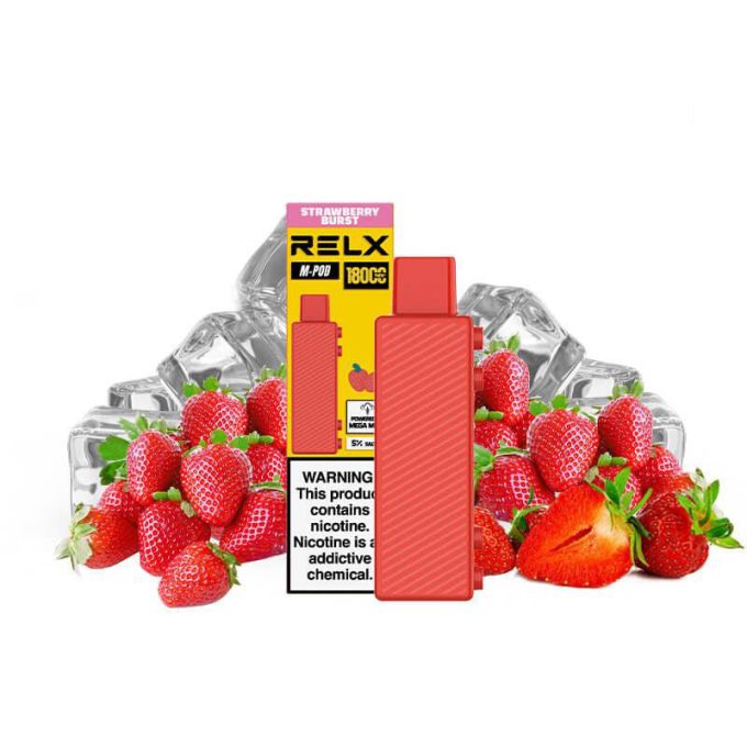 正品悦刻乐高积木RELX Creator草莓口味Strawberry (大容量18000口） - 图片 3