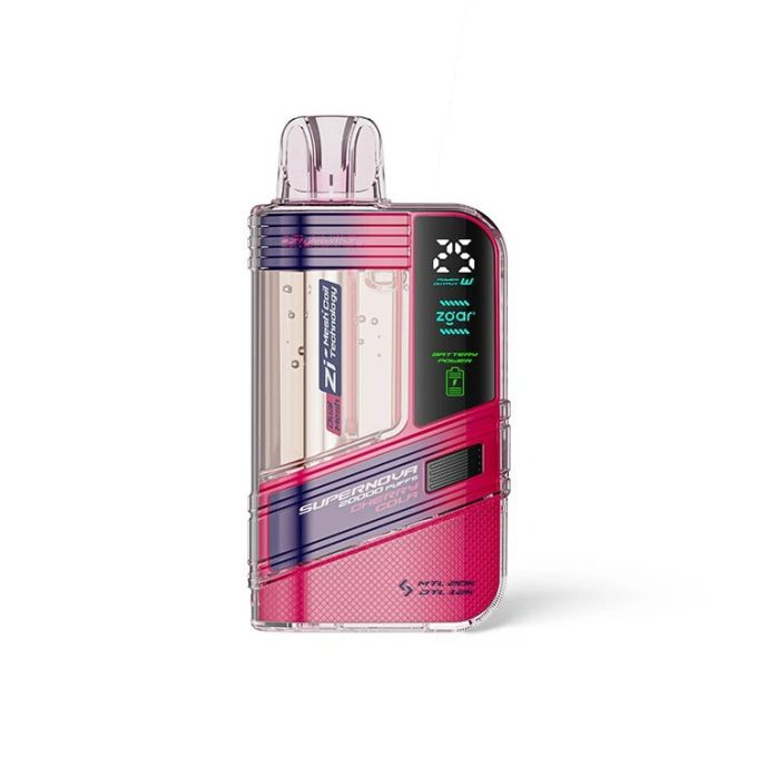 正品冰熊Zgar Supernova 20000口一次性电子烟-可视化烟仓/LED显示屏/可调节火力烟阻 - 图片 13