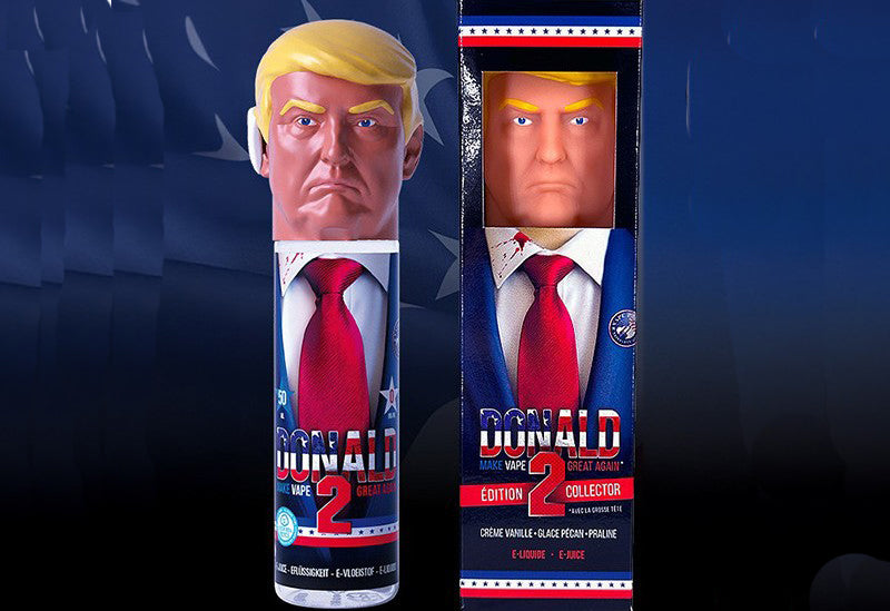 特朗普外观电子烟横空出世，SWOKE新品“Donald 2” 惊呆世人