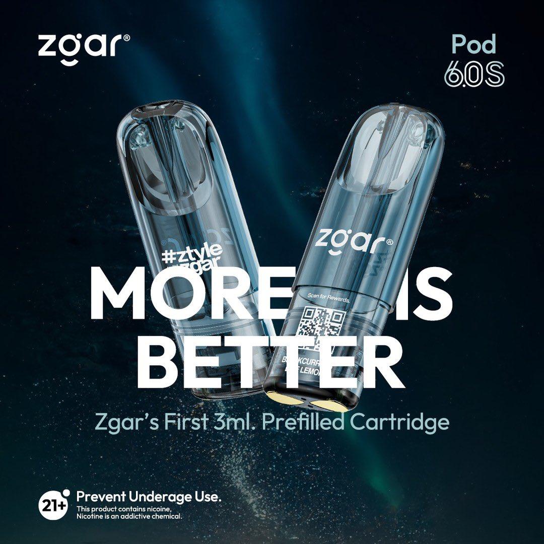 冰熊ZGAR 烟弹POD 6.0S：一段真实的使用分享