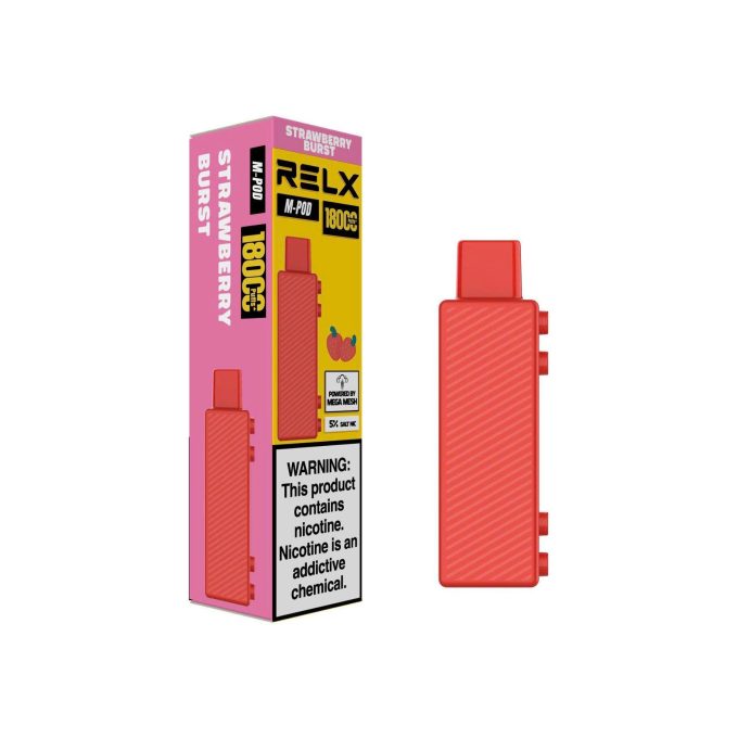 正品悦刻乐高积木RELX Creator草莓口味Strawberry (大容量18000口） - 图片 2
