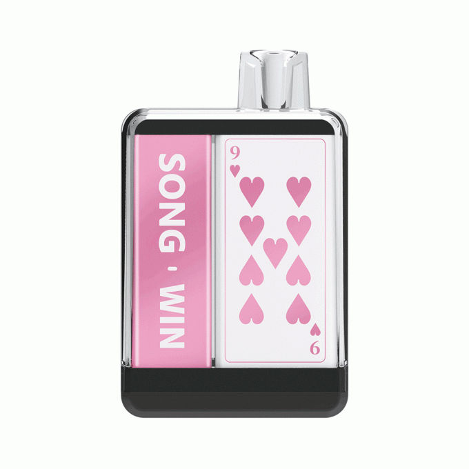 崧电子烟 Song一次性电子烟扑克系列 Y193C Lucky Pink Poker-9000口-多口味可选 - 图片 5