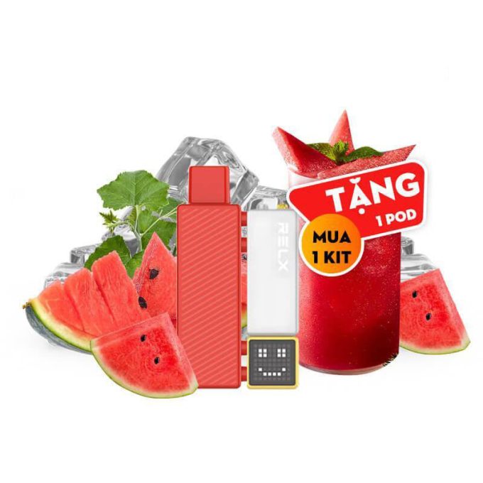 正品悦刻乐高积木RELX Creator西瓜口味Watermelon Chill(大容量18000口）