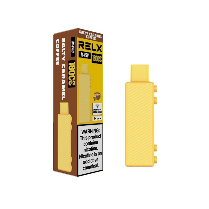 正品悦刻乐高积木RELX Creator焦糖咖啡口味Salty Caramel Coffee(大容量18000口) - 图片 2