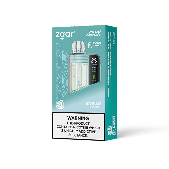 正品冰熊Zgar Supernova 20000口一次性电子烟-可视化烟仓/LED显示屏/可调节火力烟阻 - 图片 21