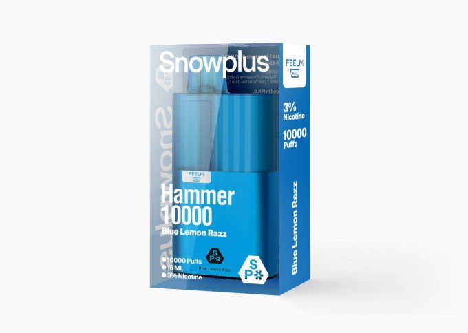 雪加大板砖Snowplus Hammer 10000口 正品海外版 一次性16ml大容量-多口味可选 - 图片 4