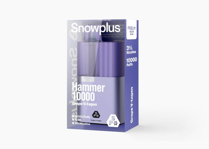雪加大板砖Snowplus Hammer 10000口 正品海外版 一次性16ml大容量-多口味可选 - 图片 5