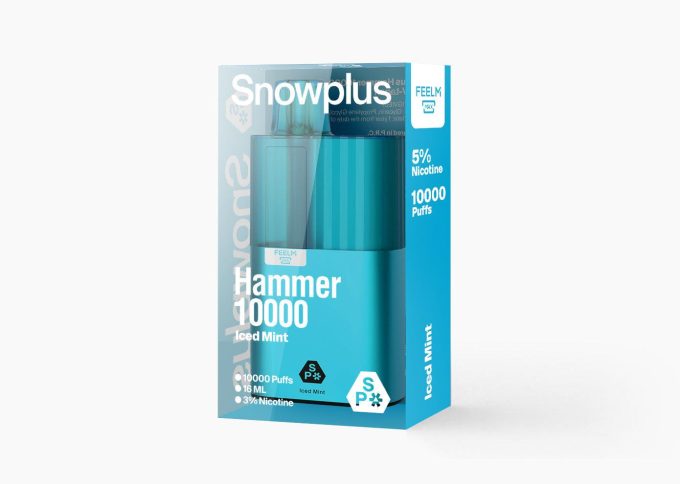 雪加大板砖Snowplus Hammer 10000口 正品海外版 一次性16ml大容量-多口味可选 - 图片 2