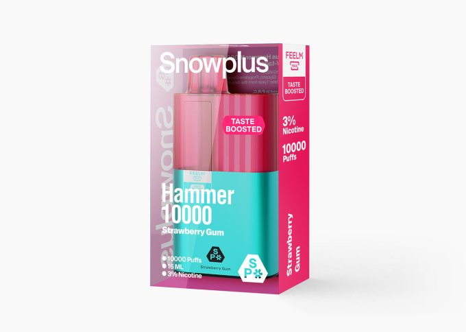 雪加大板砖Snowplus Hammer 10000口 正品海外版 一次性16ml大容量-多口味可选 - 图片 15