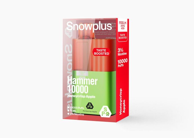 雪加大板砖Snowplus Hammer 10000口 正品海外版 一次性16ml大容量-多口味可选 - 图片 13