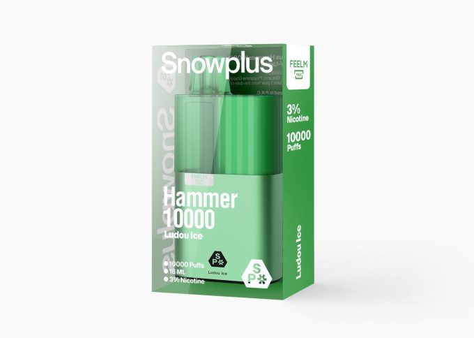 雪加大板砖Snowplus Hammer 10000口 正品海外版 一次性16ml大容量-多口味可选 - 图片 6