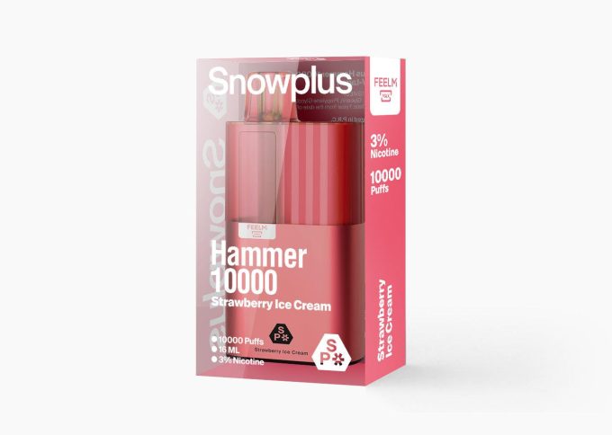 雪加大板砖Snowplus Hammer 10000口 正品海外版 一次性16ml大容量-多口味可选 - 图片 8