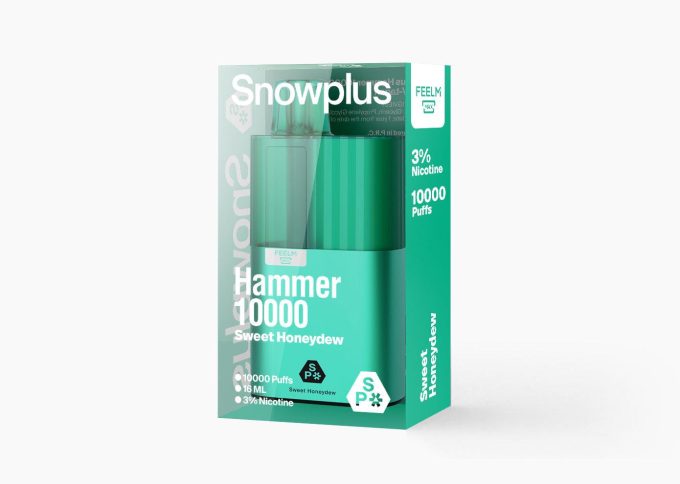雪加大板砖Snowplus Hammer 10000口 正品海外版 一次性16ml大容量-多口味可选 - 图片 9