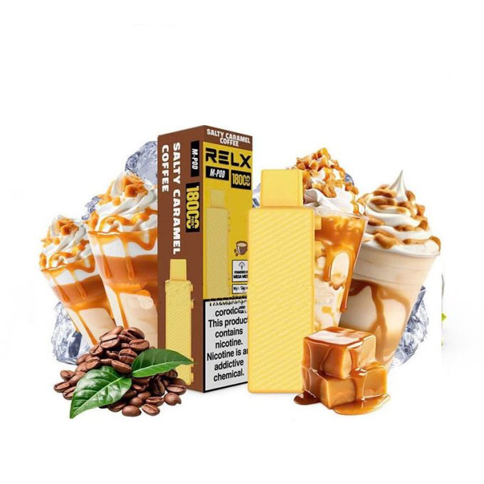 正品悦刻乐高积木RELX Creator焦糖咖啡口味Salty Caramel Coffee(大容量18000口) - 图片 3