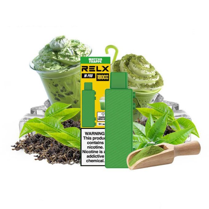 正品悦刻乐高积木RELX Creator抹茶星冰乐口味Matcha Frappe(大容量18000口） - 图片 3