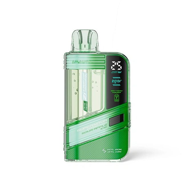 正品冰熊Zgar Supernova 20000口一次性电子烟-可视化烟仓/LED显示屏/可调节火力烟阻 - 图片 9