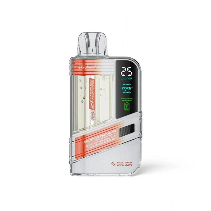 正品冰熊Zgar Supernova 20000口一次性电子烟-可视化烟仓/LED显示屏/可调节火力烟阻 - 图片 16