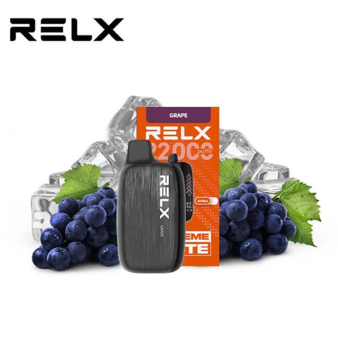 正品悦刻海外版RELX NOVA 22000口液晶屏显示一次性电子烟-多口味可选 - 图片 4