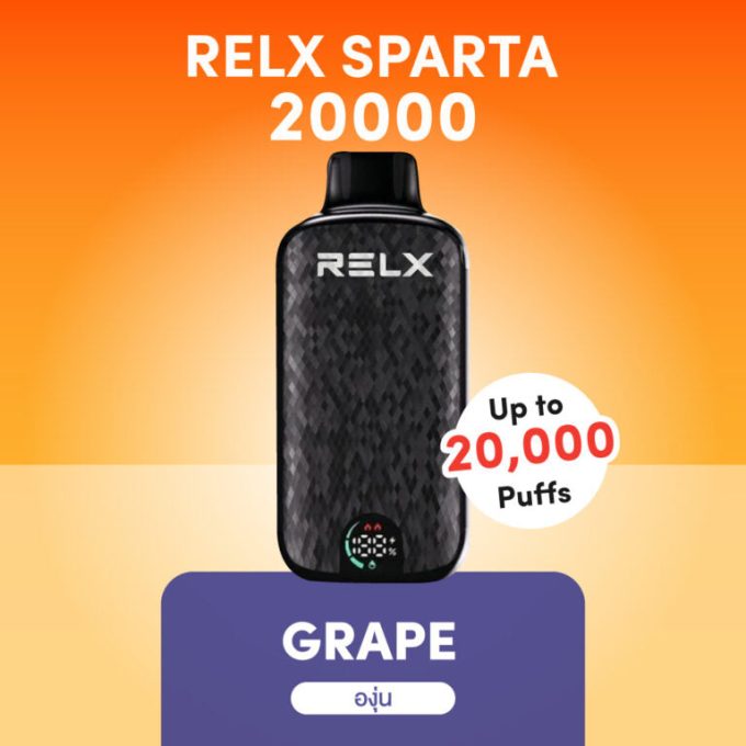 正品悦刻斯巴达 RELX Sparta大容量 20000口一次性电子烟-/智能液晶显示屏 - 图片 8