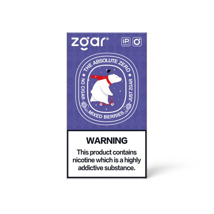 冰熊zgar 4/5代烟弹 莓果 3pods(三颗装)悦刻国标/海外四五六代杆子可通用 - 图片 2