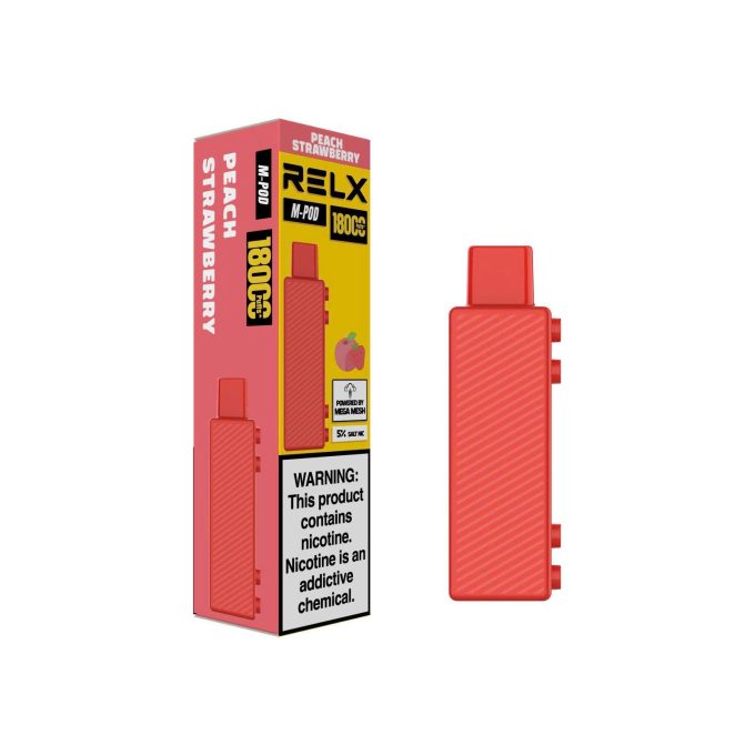 正品悦刻乐高积木RELX Creator水蜜桃草莓口味Peach Strawberry (大容量18000口） - 图片 2