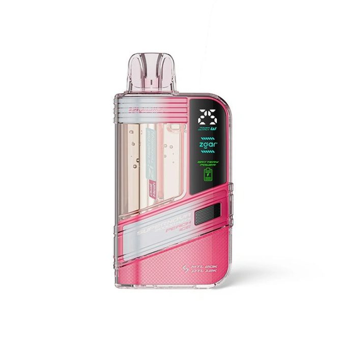 正品冰熊Zgar Supernova 20000口一次性电子烟-可视化烟仓/LED显示屏/可调节火力烟阻 - 图片 7