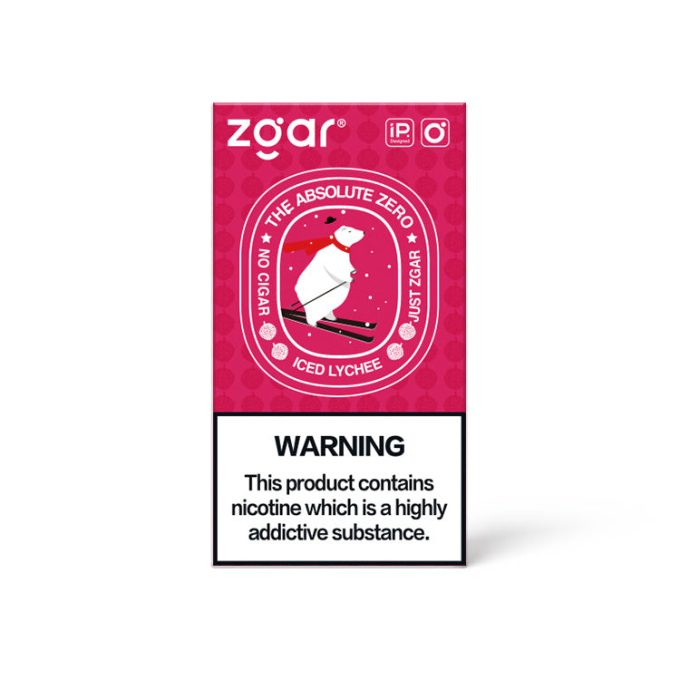 美版冰熊ZGAR Pod 4/5代荔枝(Iced Lychee)三颗装烟弹-悦刻RELX海外四五六代/国标烟杆可通用 - 图片 2