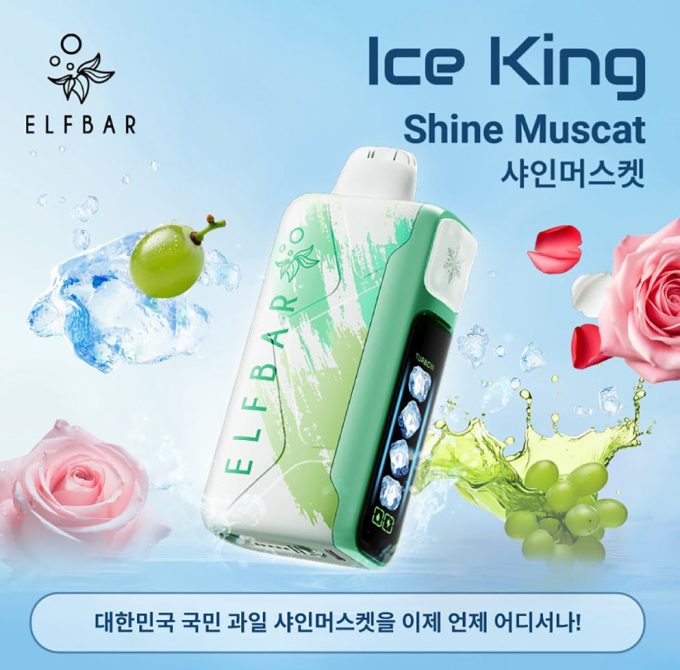 正品韩版ELFBAR ICE KING 25000口-五档冰度调节一次性电子烟-多口味可选 - 图片 4
