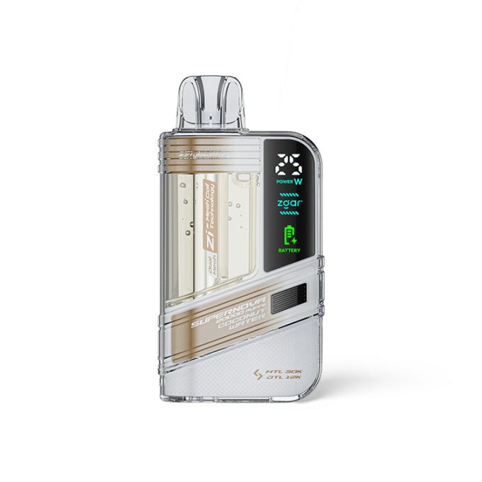 正品冰熊Zgar Supernova 20000口一次性电子烟-可视化烟仓/LED显示屏/可调节火力烟阻 - 图片 19