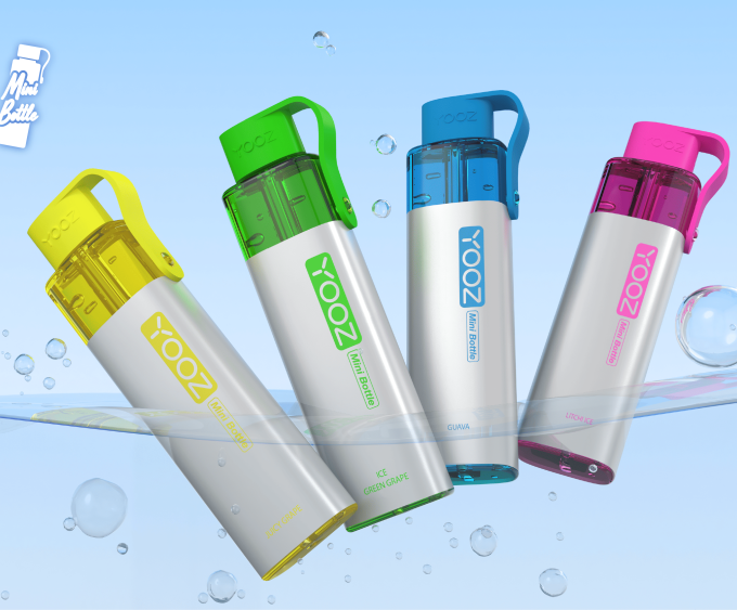 正品柚子迷你 YOOZ Mini Bottle大烟雾4000口食品级硅胶嘴套一次性电子烟-多口味可选 - 图片 3