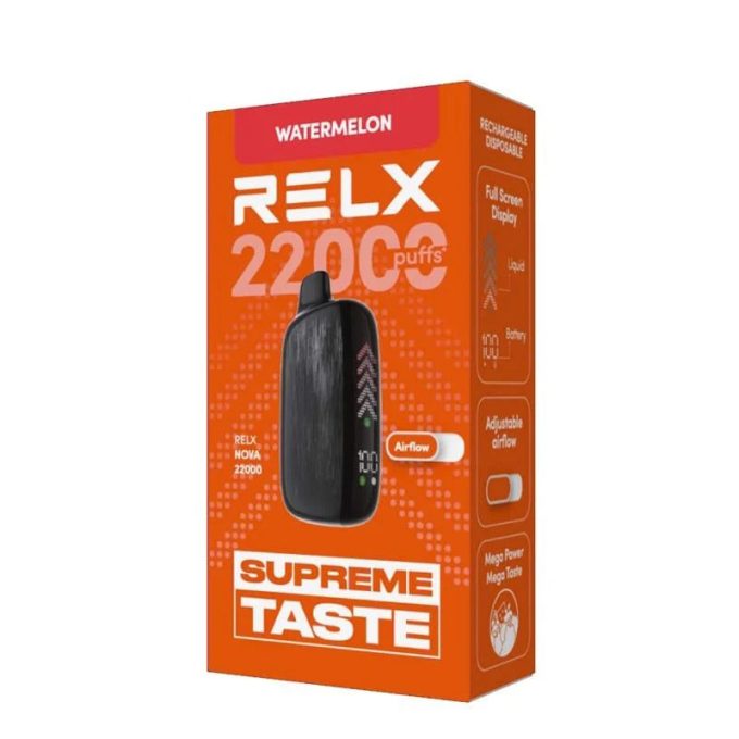 正品悦刻海外版RELX NOVA 22000口液晶屏显示一次性电子烟-多口味可选 - 图片 5